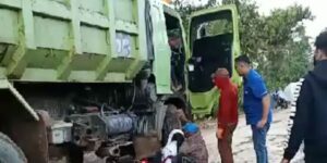 Dua Pelajar SMP di Konawe Terlindas Mobil Dump Truk